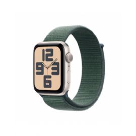 Apple Watch SE GPS 44mm Galassia Cassa Alluminio con Cinturino Sport Loop Lago Verde - MXEW3QL/A