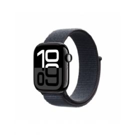 Apple Watch Series 10 GPS + Cellular 42mm Jet Nero Cassa Alluminio con Cinturino Loop Inchiostro - MWX83QL/A