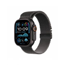 Apple Watch Ultra 2 GPS + Cellular 49mm Cassa Titanio Nero con Titanio Nero Milanese Loop - S - MX4W3TY/A